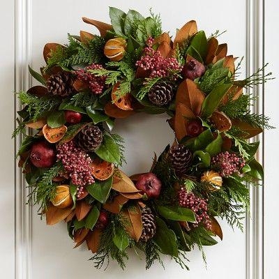 Festive Fruit Wreath