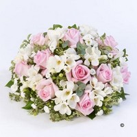Scented Posy Pink and White *