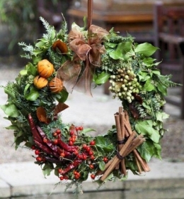 Cinnamon Spice Wreath