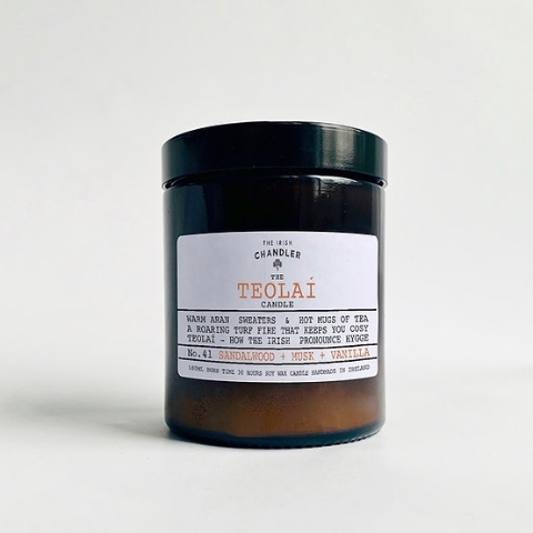 Teolaí Natural Wax Candle